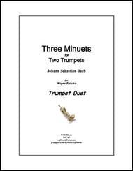 Three Minuets for Two Trumpets P.O.D. cover Thumbnail